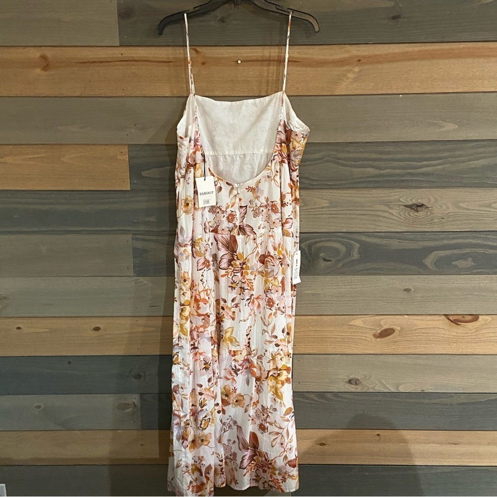 NWT Bardot Floral A Line Tiered Maxi Dress reg $159 size 10 - Picture 11 of 12